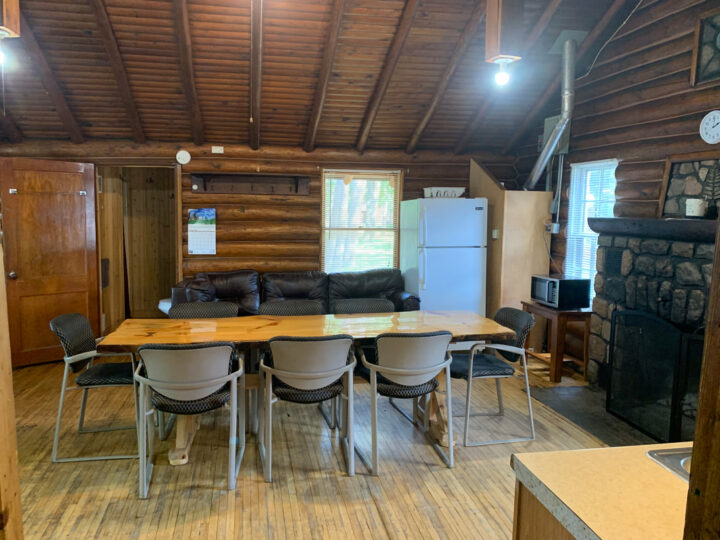 Cabin 1 Dining Area